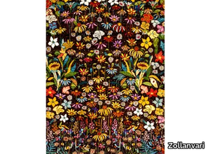 GARDEN OF EDEN 7 - Rectangular wool rug with floral pattern _ Zollanvari