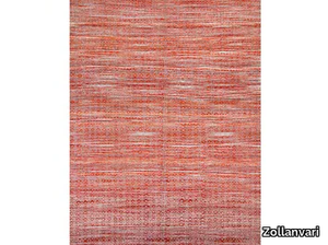 DIAMOND ZILLU IN BURNT ORANGE WHITE GREY - Rectangular wool rug _ Zollanvari