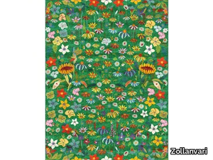 GARDEN OF EDEN 10 - Rectangular wool rug with floral pattern _ Zollanvari