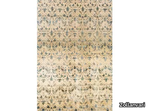 CELADON IN SKY BLUE & CREAM 2 - Rectangular patterned wool rug _ Zollanvari