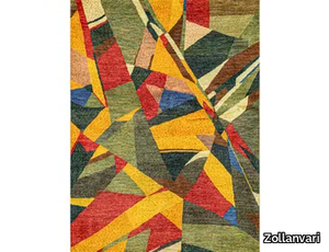 VARIEGATED TOPAZ 4 - Rectangular wool rug _ Zollanvari