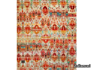 IKAT 2 - Rectangular wool and silk rug _ Zollanvari