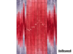 IKAT KELIM REDS BLUE GREYS - Rectangular wool rug _ Zollanvari