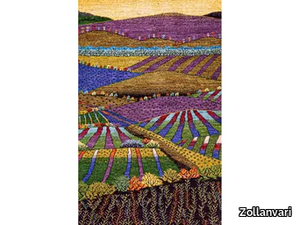 LANDSCAPES OF MY FATHERLAND 1 - Rectangular wool rug _ Zollanvari