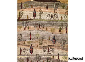 LANDSCAPES OF MY FATHERLAND 1 - Rectangular wool rug _ Zollanvari