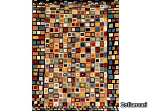 'Licorice All Sorts' Gabbeh 1 - Rectangular wool rug _ Zollanvari