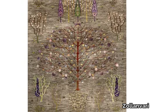 MULTIPLE TREES 4 - Rectangular wool rug _ Zollanvari