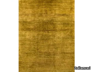 PLAIN ABRASH OLIVE - Rectangular wool rug _ Zollanvari