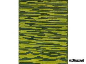 ROLLING GREEN HILLS 2 - Rectangular wool rug _ Zollanvari