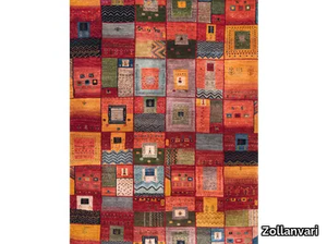 SQUARES REVISITED 12 - Check rectangular wool rug _ Zollanvari