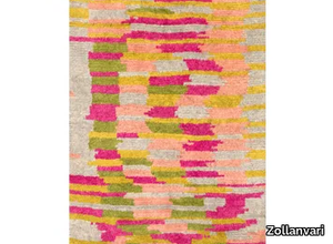 STIPPLED BRUSHSTROKES 3 - Rectangular wool rug _ Zollanvari