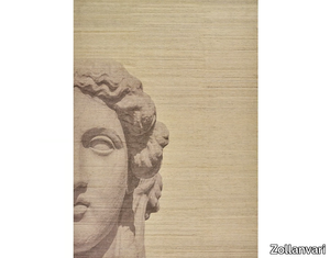 ROMAN EMPIRE VISAGE 2 - Rectangular fabric rug _ Zollanvari