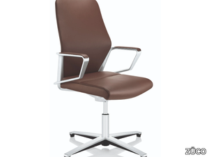 SIGNO - Leather office chair / training chair _ ZÜCO