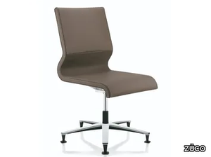 LACINTA COMFORT LINE - Swivel height-adjustable leather office chair _ ZÜCO