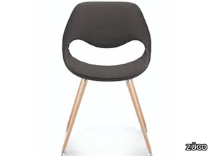 LITTLE PERILLO XS - Upholstered fabric chair and beech legs _ ZÜCO