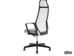 SELVIO E - High-back office chair with 5-Spoke base _ ZÜCO