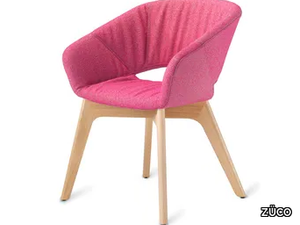 AVERIO XS - Upholstered fabric chair with armrests _ ZÜCO