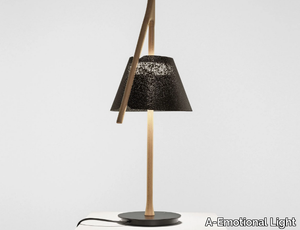 CAMBO CM01 - LED steel and wood table lamp _ A-Emotional Light