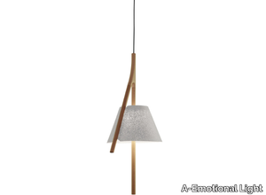 CAMBO CM304 - LED steel and wood pendant lamp _ A-Emotional Light