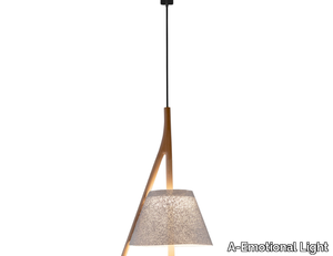 CAMBO CM104 - LED steel and wood pendant lamp _ A-Emotional Light