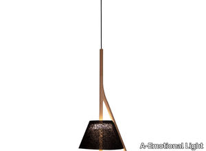 CAMBO CM104G - LED steel and wood pendant lamp _ A-Emotional Light