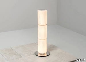 COLUMN - LED glass floor lamp with dimmer _ A-N-D