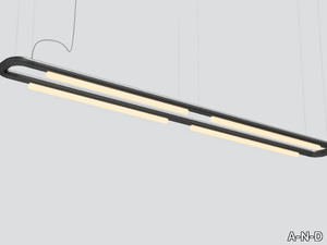 PIPELINE CM7 - LED acrylic and aluminium pendant lamp _ A-N-D