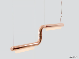 PIPELINE CM1 - LED acrylic and aluminium pendant lamp _ A-N-D