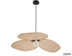 CANOPÉE - Wicker pendant lamp _ AMPM