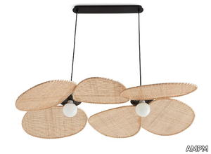 CANOPÉE - Wicker pendant lamp _ AMPM