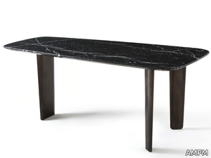 DOLMENA - Rectangular marble table _ AMPM