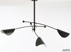 FUNAMBULE - Adjustable metal ceiling lamp _ AMPM