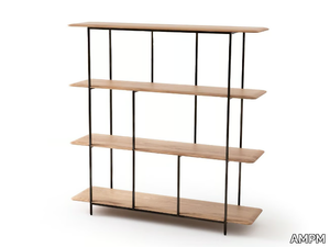 JACOBSON - Open oak bookcase _ AMPM