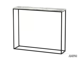 MAHAUT - Rectangular marble console table _ AMPM