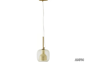 MISTINGUETT - Glass pendant lamp _ AMPM