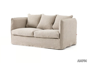 NEO CHIQUITO - 2 seater fabric sofa with removable cover _ AMPM