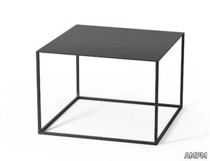 ROMY - Square low metal coffee table _ AMPM