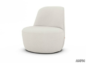 ROSEBURY - Swivel fabric easy chair _ AMPM