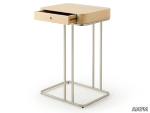 TREBOR - MDF bedside table with drawers _ AMPM