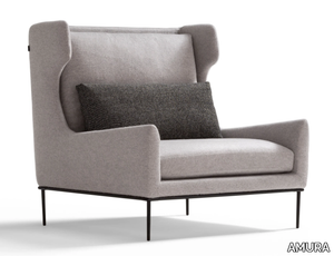 ALICE - Armchair with armrests _ AMURA