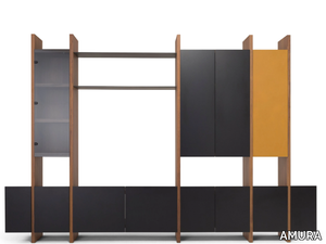 SISTEMA PARERE 1 - Sectional storage wall _ AMURA