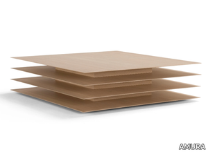 MILLEFOGLIE - Solid wood and MDF coffee table _ AMURA