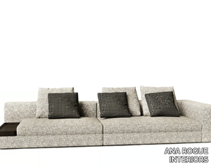 CLOV - 3 seater fabric sofa _ ANA ROQUE INTERIORS