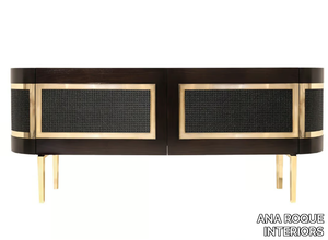 BULLOCK - Wooden sideboard with doors _ ANA ROQUE INTERIORS