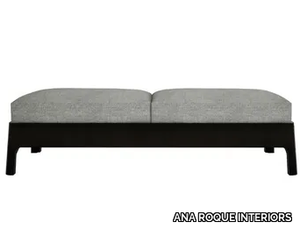 FADE II - Upholstered fabric bench _ ANA ROQUE INTERIORS