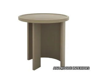 KENT - Wooden high side table _ ANA ROQUE INTERIORS