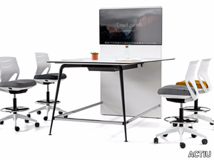 TWIST - Multimedia meeting table with cable management _ ACTIU