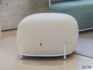 GLOBB - Square upholstered fabric pouf _ ACTIU