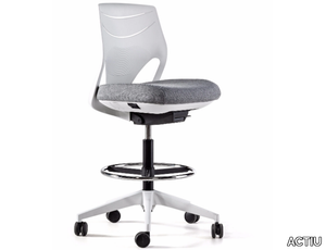 EFIT - Swivel office chair with castors with 5-Spoke base _ ACTIU