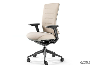 TNK FLEX - Recliner fabric office chair with 5-Spoke base _ ACTIU